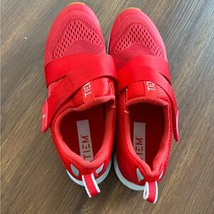TIEM Slipstream Indoor Cycling Shoes - Red Women’s Size 7.5